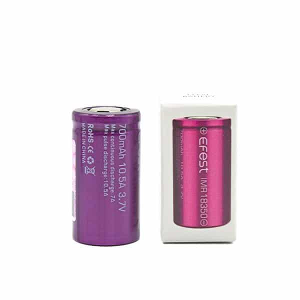 Baterija 18350 IMR 700mAh 10.5A - Efest