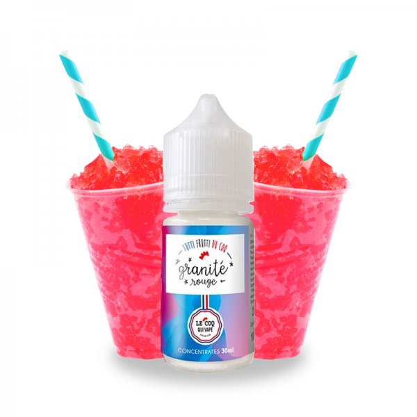 Aroma Granité rouge 30ml - Le Coq Qui Vape