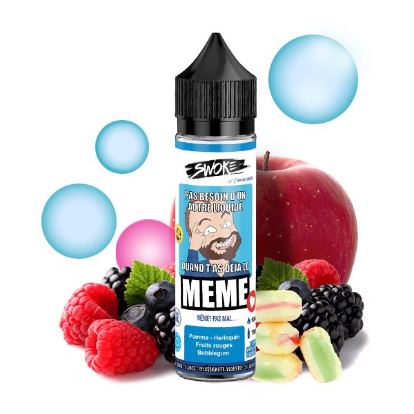 MEME 0mg 50ml - Swoke