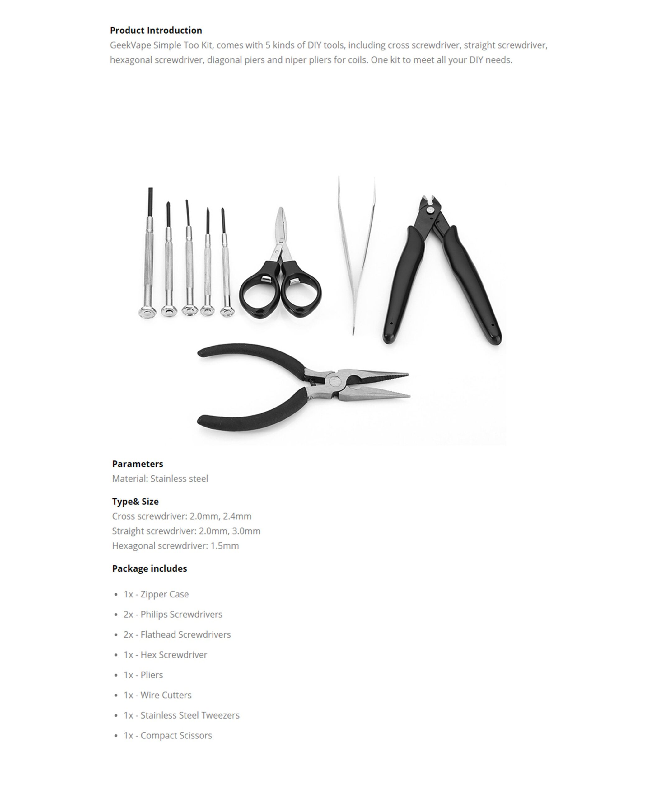 Alat Simple Tool Kit - Geekvape » Ecigareta.hr