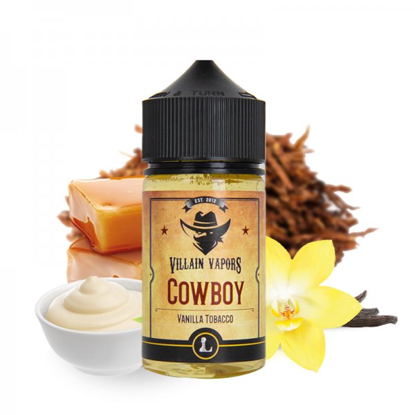 Villain Vapors Cow Boy 0mg 50ml - Five Pawns