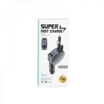 3 u 1 Ultra Brzi Punjač Za Auto + Kabel – ecigareta.hr