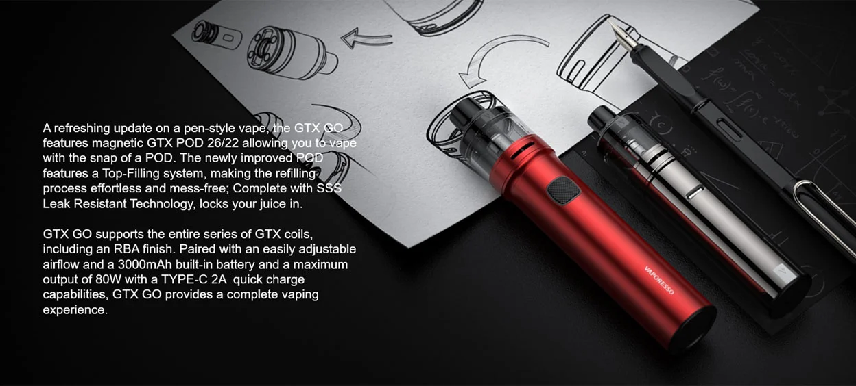 KIT GTX Go 40 1500mAh - Vaporesso 2 GTX Go 40 Kit 12 | Ecigareta.hr