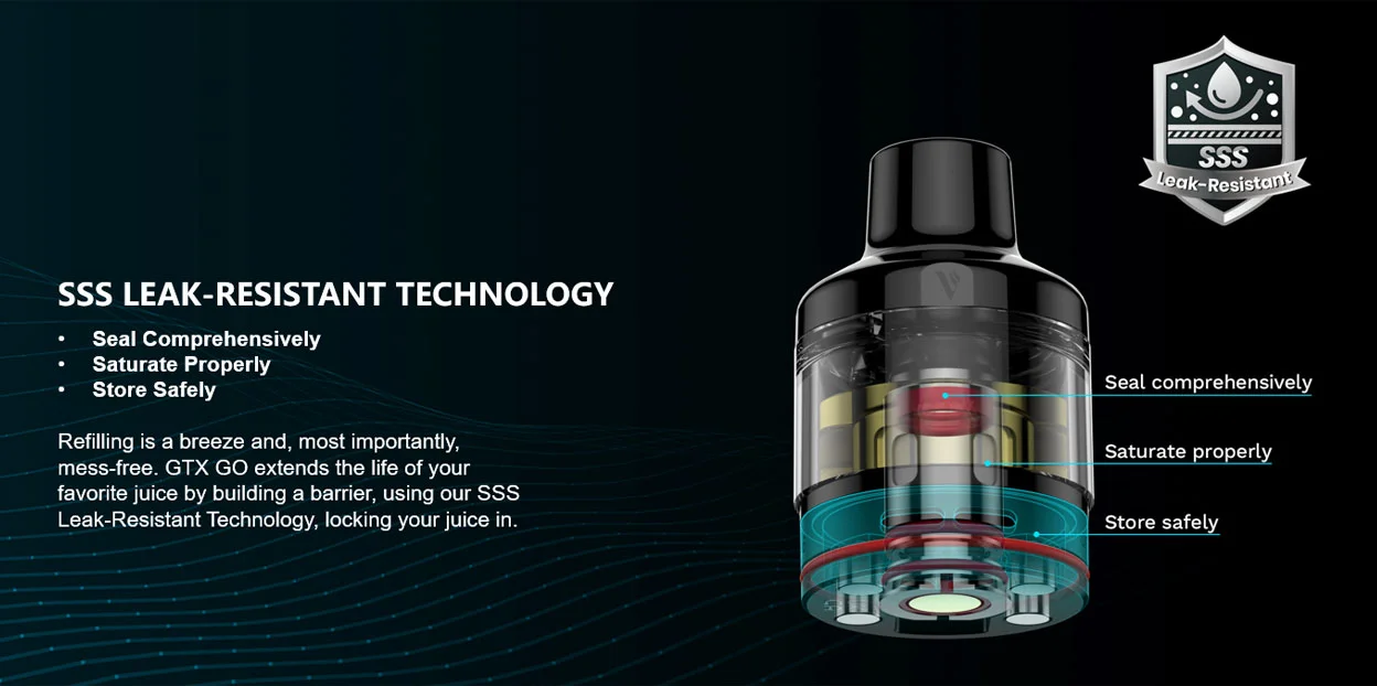 KIT GTX Go 40 1500mAh - Vaporesso 7 GTX Go 40 Kit 17 | Ecigareta.hr