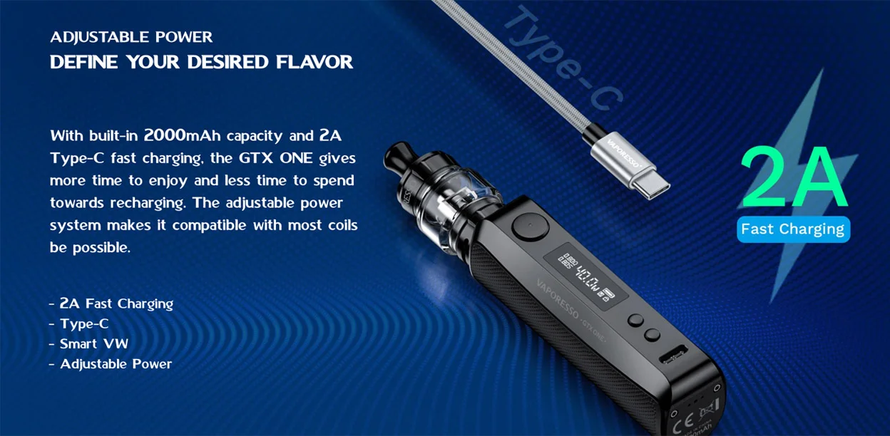 KIT GTX One - Vaporesso » Ecigareta.hr