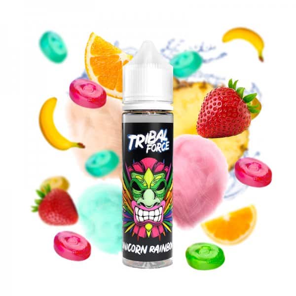 Unicorn Rainbow 0mg 50ml - Tribal Force