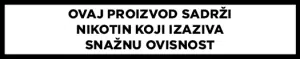 Nikotin upozorenje