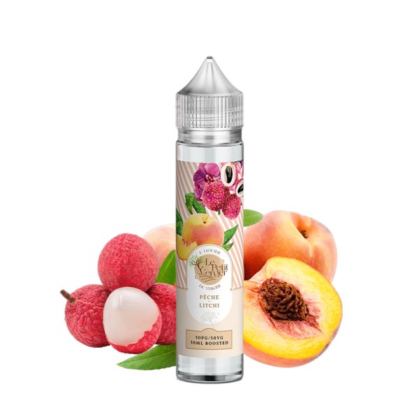 Peche Litchi 0mg 50ml - Le Petit Verger by Savourea