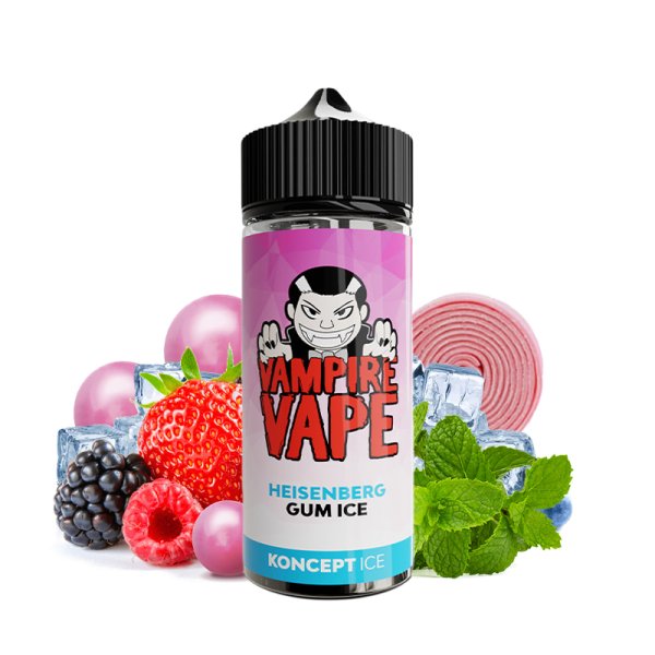 Heisenberg Gum Ice 0mg 100ml - Vampire Vape