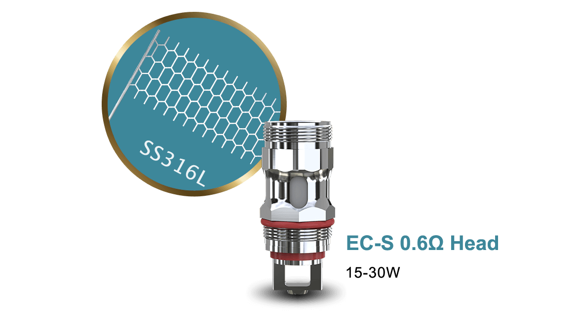 Grijač EC-S 0.6Ω (5kom) - Eleaf 1 Grijač EC-S 0.6Ω (5kom) - Eleaf » Ecigareta.hr