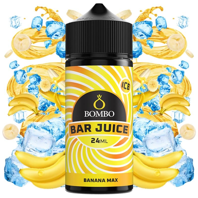 Aroma Banana Max Ice 24ml (Longfill) - Bar Juice by Bombo