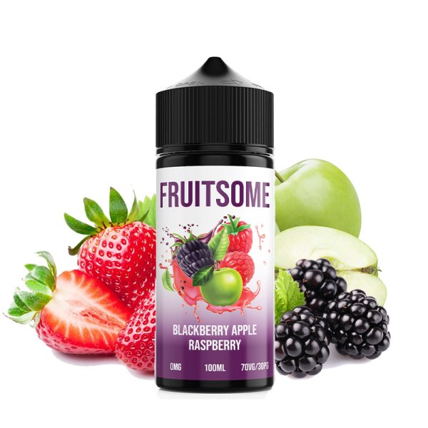 Blackberry Apple Rasberry 0mg 100ml - Fruitsome by VapeIQ