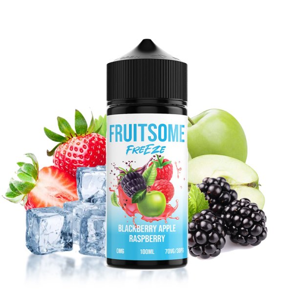 Blackberry Apple Rasberry Ice 0mg 100ml - Fruitsome Freeze by VapeIQ