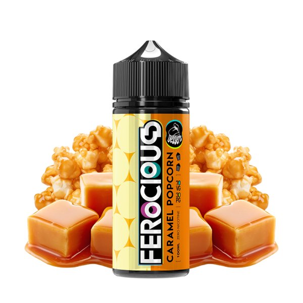 Caramel Popcorn 0mg 100ml - Desserts by Ferocious Flavours