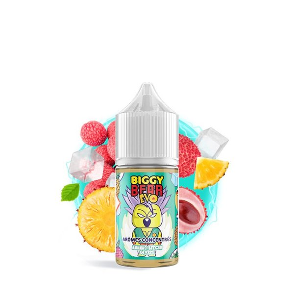 Aroma Ananas Litchi Givres 30ml - Biggy Bear