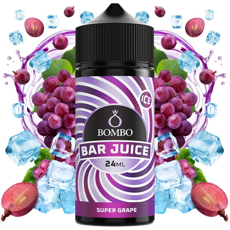 Aroma Super Grape Ice 24ml (Longfill) - Bar Juice by Bombo