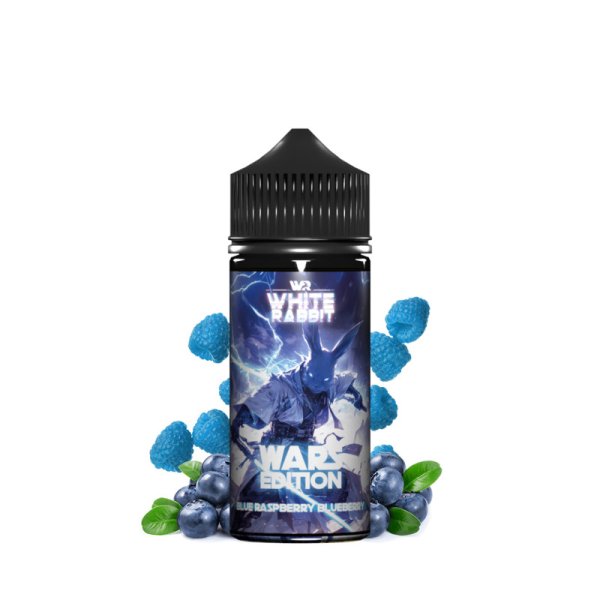 Blue Raspberry Blueberry 0mg 100ml - Wars Edition by White Rabbit