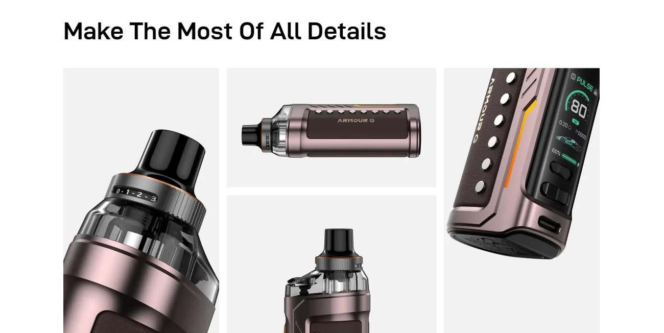 KIT Armour G 3000mAh - Vaporesso 13 armour g pod mod kit 13 | Ecigareta.hr