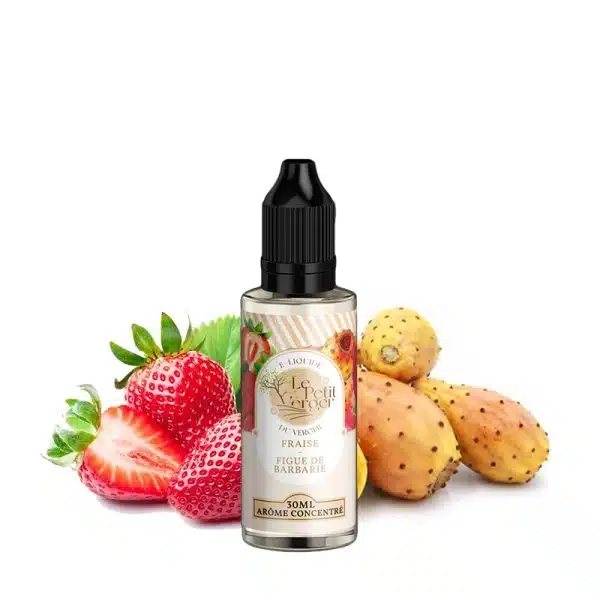 Aroma Fraise Figue de Barbarie 30ml - Le Petit Verger by Savourea