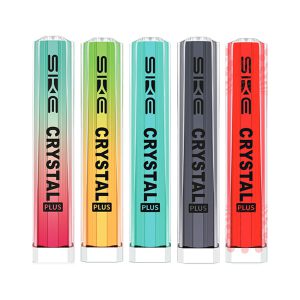 SKE Crystal Plus je-cigarete u različitim bojama