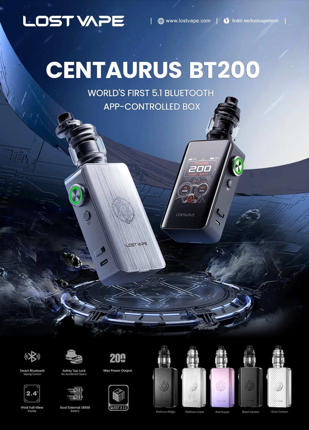lostvape centaurusBT200 0 | Ecigareta.hr