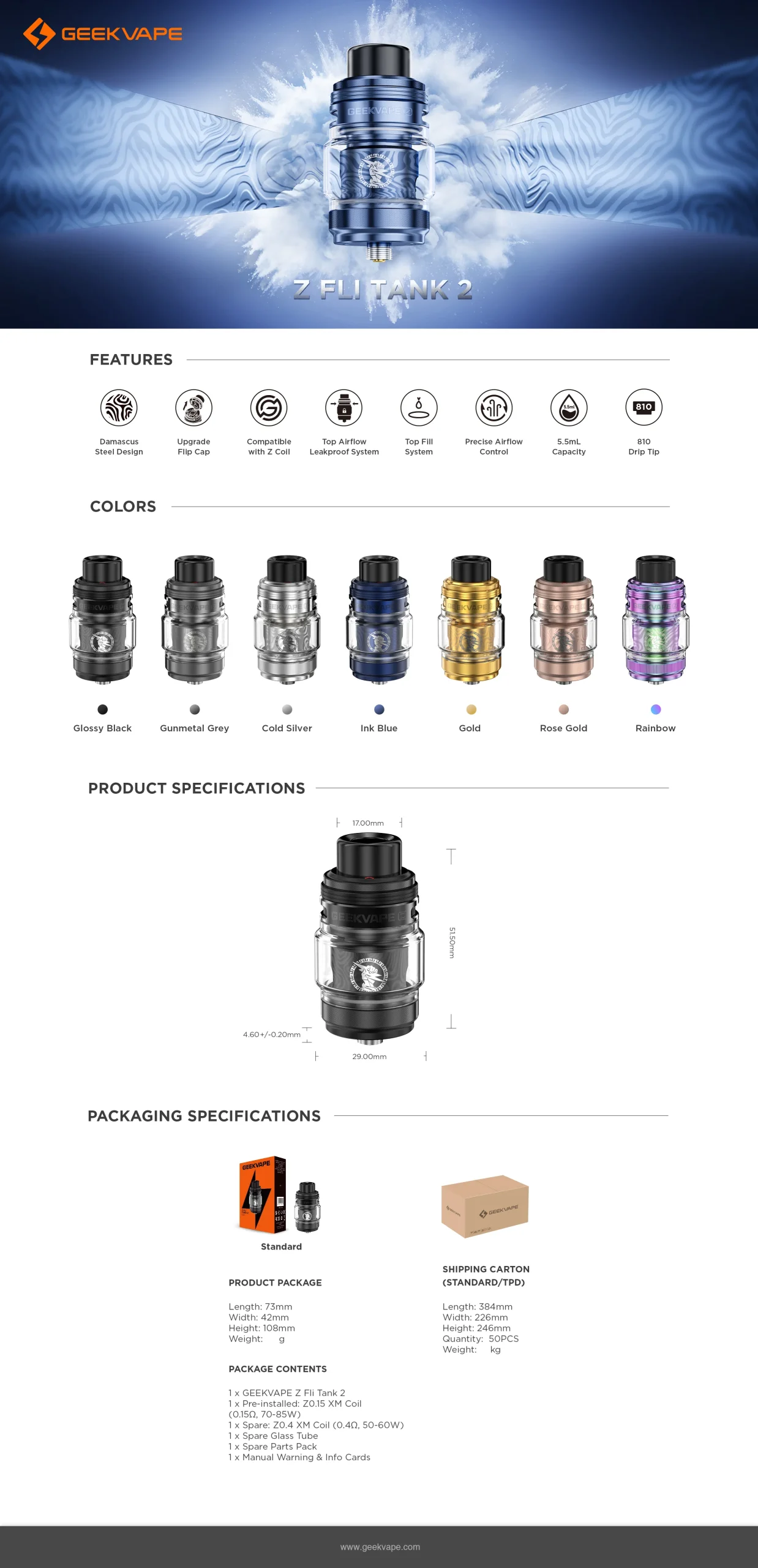 Z Fli TANK2 spec scaled | Ecigareta.hr