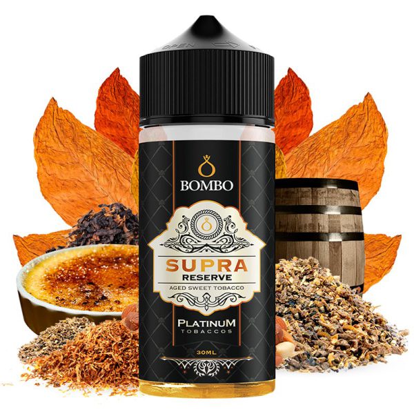 aroma-supra-reserve-30ml-longfill-platinum-tobaccos-by-bombo Aroma Supra Reserve 30ml (Longfill) - Platinum Tobaccos by Bombo - Slika 1