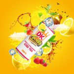 Lemon and Strawberry Iced Tea 0mg 100ml - DK Cooler by Donut King - Lemon i jagoda ledeni čaj