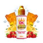 Lemon and Strawberry Iced Tea 0mg 100ml - DK Cooler by Donut King - Lemon i jagoda ledeni čaj