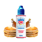Pancakes & Syrup 0mg 100ml - DK Breakfast by Donut King - palačinke i sirup