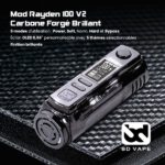 BD Vape Mod Rayden 100 V2 Glossy Forged Carbon Limited Edition 1000pcs - BD Vape