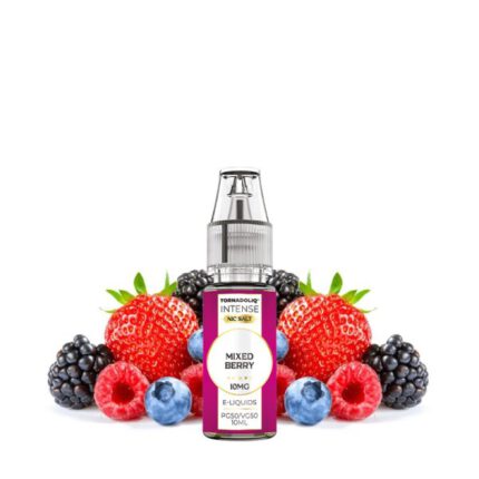 Mixed Berry Nic Salts 10ml - Intense by Tornadoliq - 2% (20mg)