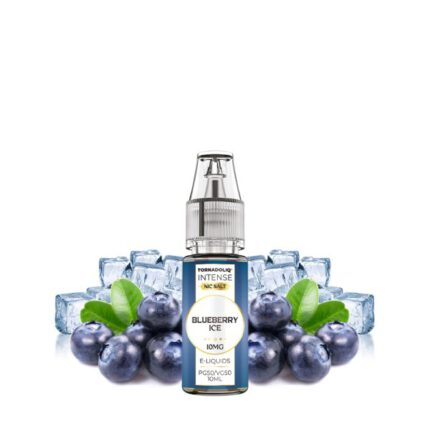 Blueberry Ice Nic Salts 10ml - Intense by Tornadoliq - 2% (20mg)