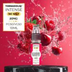 Strawberry Raspberry Cherry Ice Nic Salts 10ml - Intense by Tornadoliq - Slika 2
