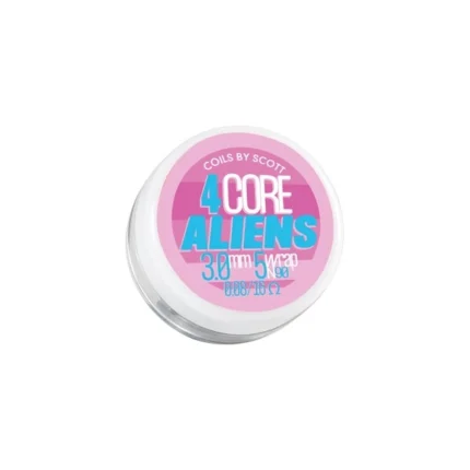 4-Core Alien 0.08Ω Ni90 (2kom) - Coils by Scott