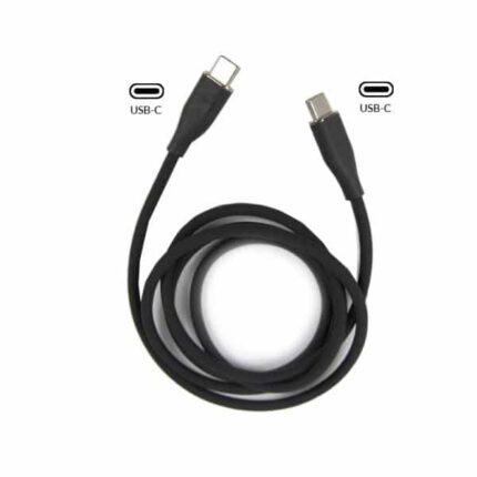 60W Kabel Type-C Fully Compatible Real Silicone Fast Charger