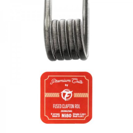Fused Clapton RDL Ni80 0.50Ω New Version (10kom) - Fumytech