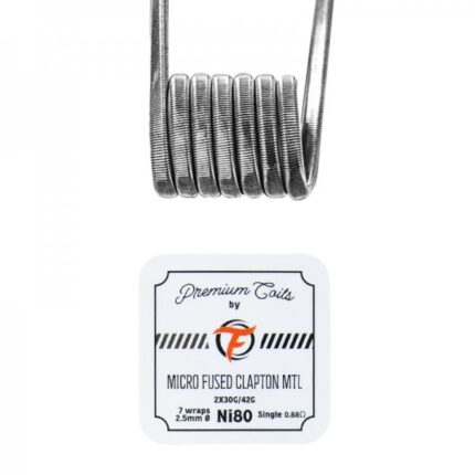 Micro Fused Clapton MTL 0.88Ω New Version (10kom) - Fumytech