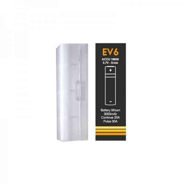Baterija 18650 EV6 3000mAh - E-Cig Power