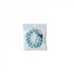 Round Adjustable Lanyard With 2 Silicone Rings Red + White (1kom) - Slika 2
