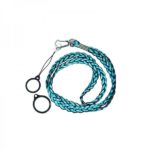 Weave Lanyard With 2 Silicone Rings Blue (1kom)