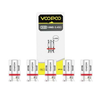 VooPoo Grijači Mesh PnP VM3 0.45Ω V2 (5kom) - VooPoo