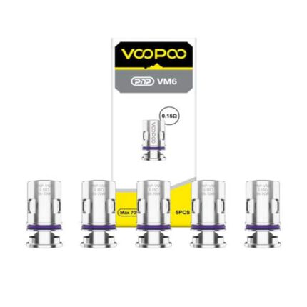 VooPoo Grijači PnP VM6 0.15Ω V2 (5kom) - VooPoo