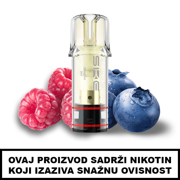 Crystal Vape POD Blueberry Sour Raspberry 20mg - Crystal Plus