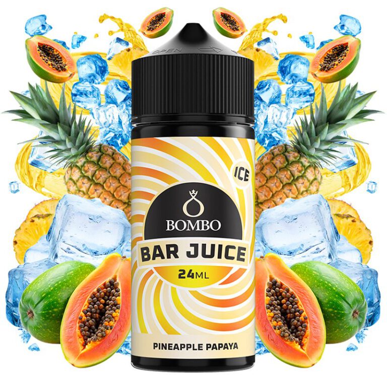 Bombo Aroma Pineapple Papaya Ice 24ml (Longfill) - Bar Juice by Bombo