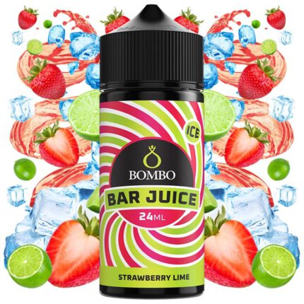 Bombo Aroma Strawberry Lime Ice 24ml (Longfill) - Bar Juice by Bombo