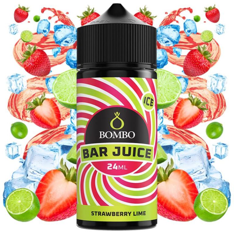 Bombo Aroma Strawberry Lime Ice 24ml (Longfill) - Bar Juice by Bombo