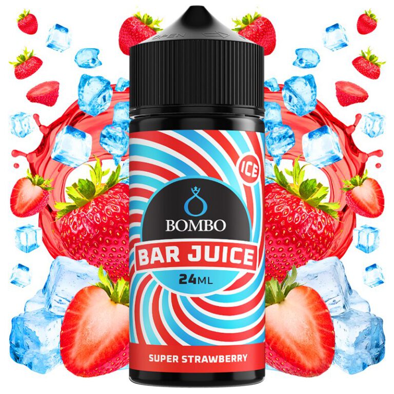 Bombo Aroma Super Strawberry Ice 24ml (Longfill) - Bar Juice by Bombo