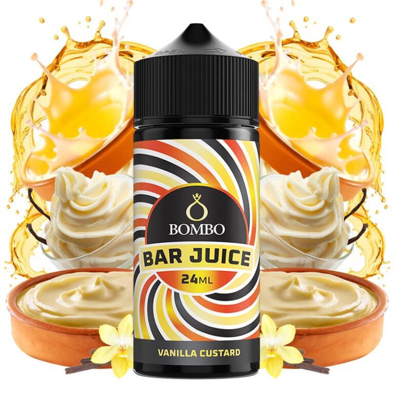 Bombo Aroma Vanilla Custard 24ml (Longfill) - Bar Juice by Bombo