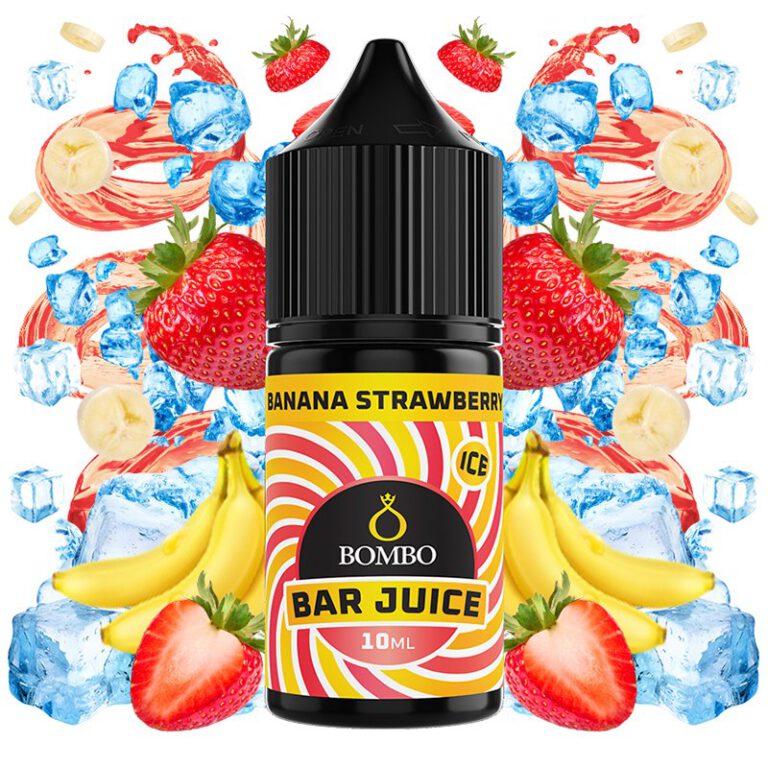 Bombo Aroma Banana Strawberry Ice 10ml/30ml (Minilongfill) - Bar Juice by Bombo